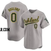 Gunnar Hoglund Youth Oakland Athletics Gray Limited Away Jersey