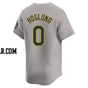 Gunnar Hoglund Youth Oakland Athletics Gray Limited Away Jersey