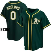 Gunnar Hoglund Youth Oakland Athletics Green Replica Alternate Jersey