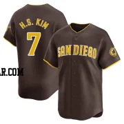 Ha-Seong Kim Men's San Diego Padres Brown Limited Away Jersey