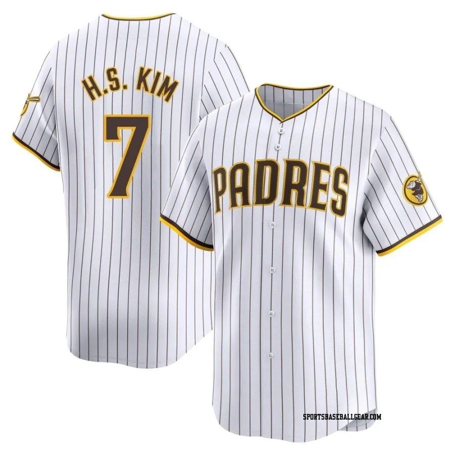 Ha-Seong Kim Men's San Diego Padres White Limited Home Jersey