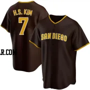 Ha-Seong Kim Youth San Diego Padres Brown Replica Road Jersey