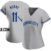 Hal Mcrae Women's Kansas City Royals Gray Authentic 2022 Road Jersey