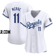 Hal Mcrae Women's Kansas City Royals White Limited Home Jersey