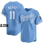 Hal Mcrae Youth Kansas City Royals Light Blue Limited Alternate Jersey