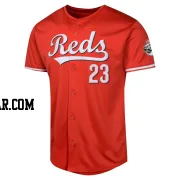 Hal Morris Men's Cincinnati Reds Red Limited Alternate Jersey