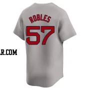 Hansel Robles Men's Boston Red Sox Gray Limited Away Jersey