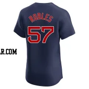 Hansel Robles Men's Boston Red Sox Navy Elite Alternate Jersey