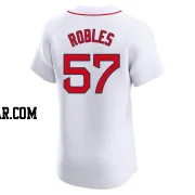 Hansel Robles Men's Boston Red Sox White Elite Home Jersey