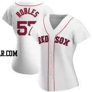 Hansel Robles Women's Boston Red Sox White Authentic Home Jersey