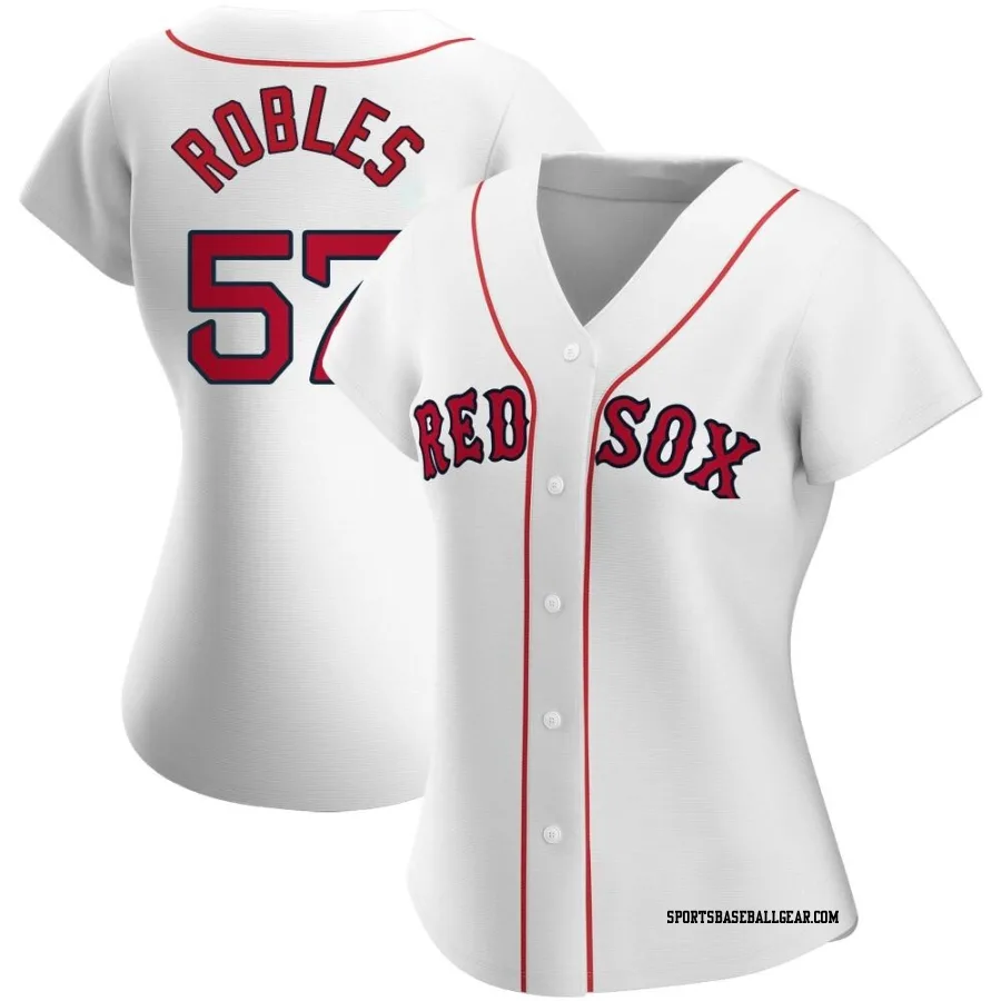 Hansel Robles Women's Boston Red Sox White Authentic Home Jersey