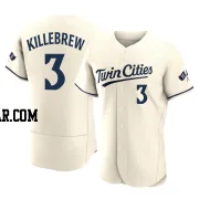 Harmon Killebrew Men's Minnesota Twins Cream Authentic Alternate 2023 Jersey