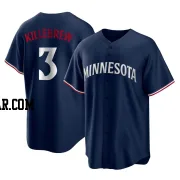 Harmon Killebrew Men's Minnesota Twins Navy Replica Alternate Jersey