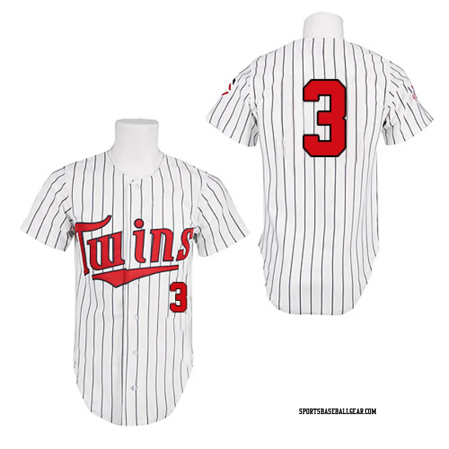 Harmon Killebrew Men's Minnesota Twins White Authentic 1991 Throwback Jersey