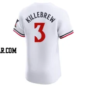 Harmon Killebrew Men's Minnesota Twins White Elite Home Jersey