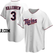 Harmon Killebrew Men's Minnesota Twins White Replica Home Jersey