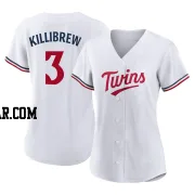 Harmon Killibrew Women's Minnesota Twins White Replica Home Jersey