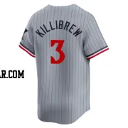 Harmon Killibrew Youth Minnesota Twins Gray Limited Road Jersey