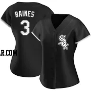 Harold Baines Women's Chicago White Sox Black Authentic Alternate Jersey