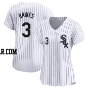 Harold Baines Women's Chicago White Sox White Limited Home Jersey