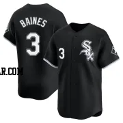 Harold Baines Youth Chicago White Sox Black Limited Alternate Jersey