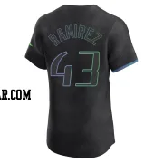 Harold Ramirez Men's Tampa Bay Rays Charcoal Elite 2024 City Connect Jersey