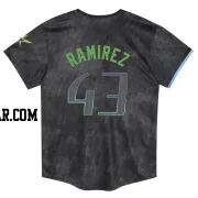 Harold Ramirez Toddler Tampa Bay Rays Charcoal Limited 2024 City Connect Jersey