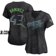 Harold Ramirez Women's Tampa Bay Rays Charcoal Limited 2024 City Connect Jersey