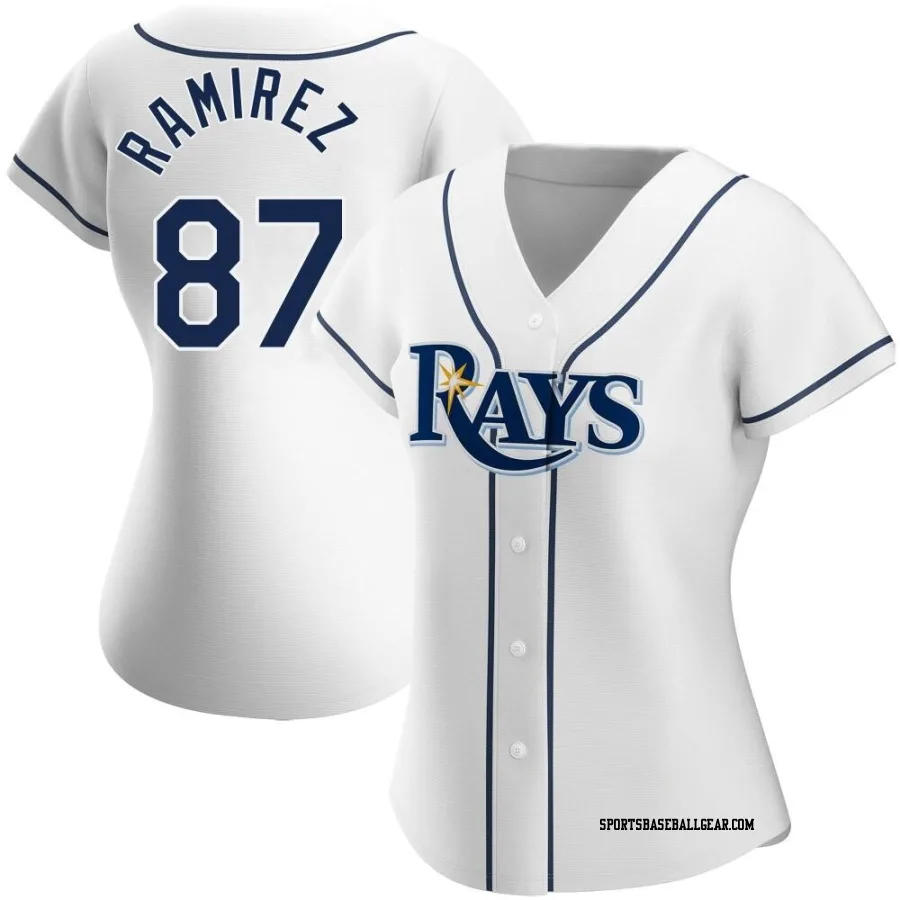 Harold Ramirez Women's Tampa Bay Rays White Authentic Home Jersey