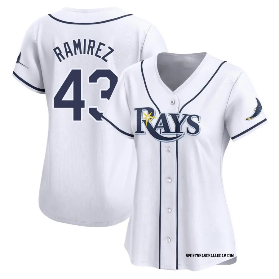 Harold Ramirez Women's Tampa Bay Rays White Limited Home Jersey