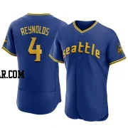 Harold Reynolds Men's Seattle Mariners Royal Authentic 2023 City Connect Jersey