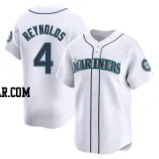 Harold Reynolds Men's Seattle Mariners White Limited Home Jersey