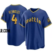 Harold Reynolds Youth Seattle Mariners Royal Replica 2023 City Connect Jersey