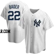 Harrison Bader Men's New York Yankees White Replica Home Jersey