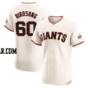 Hayden Birdsong Men's San Francisco Giants Cream Elite Home Jersey