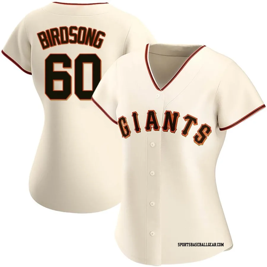 Hayden Birdsong Women's San Francisco Giants Cream Replica Home Jersey