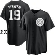 Hayden Wesneski Men's Chicago Cubs Black/White Replica Jersey