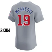 Hayden Wesneski Men's Chicago Cubs Gray Elite Road Jersey