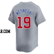 Hayden Wesneski Men's Chicago Cubs Gray Limited Road Jersey