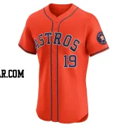 Hayden Wesneski Men's Houston Astros Orange Elite Alternate Vapor Premier Jersey