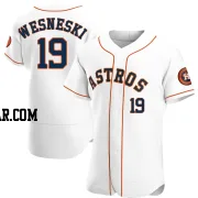 Hayden Wesneski Men's Houston Astros White Authentic Home Jersey