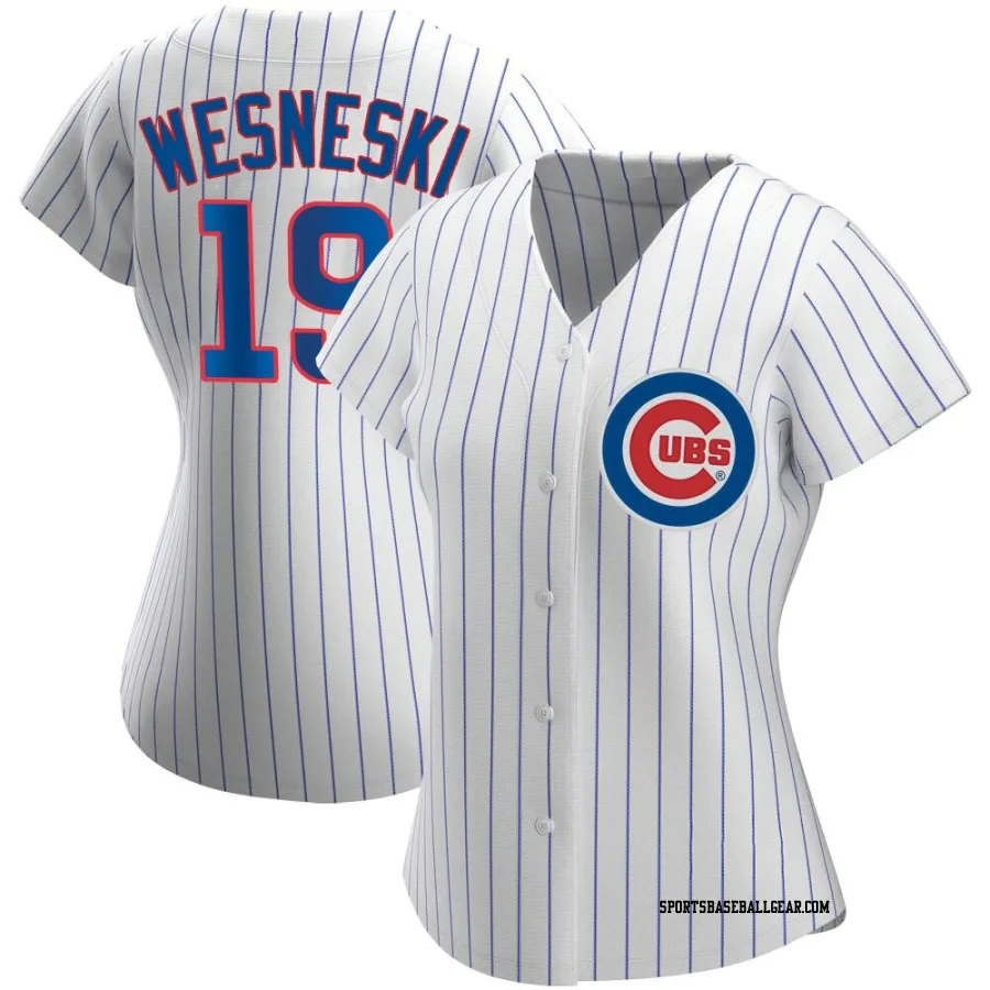 Hayden Wesneski Women's Chicago Cubs White Authentic Home Jersey