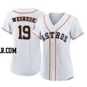 Hayden Wesneski Women's Houston Astros White Authentic 2022 World Series Home Jersey