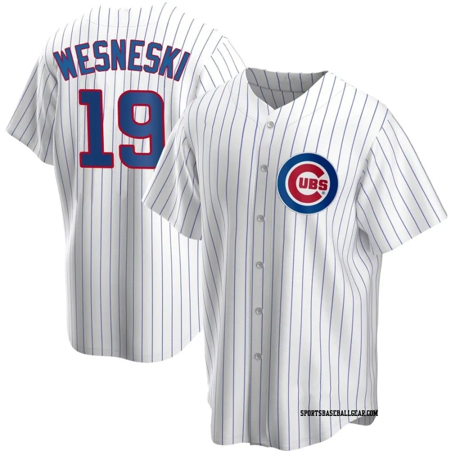 Hayden Wesneski Youth Chicago Cubs White Replica Home Jersey