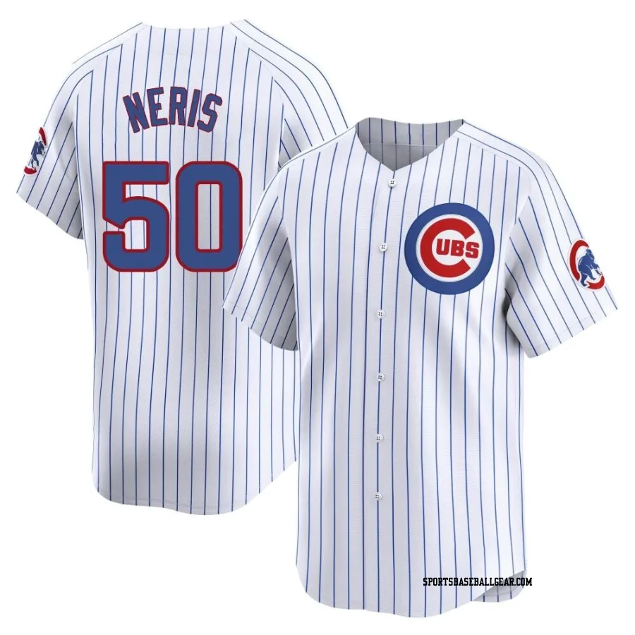 Hector Neris Men's Chicago Cubs White Limited Home Jersey