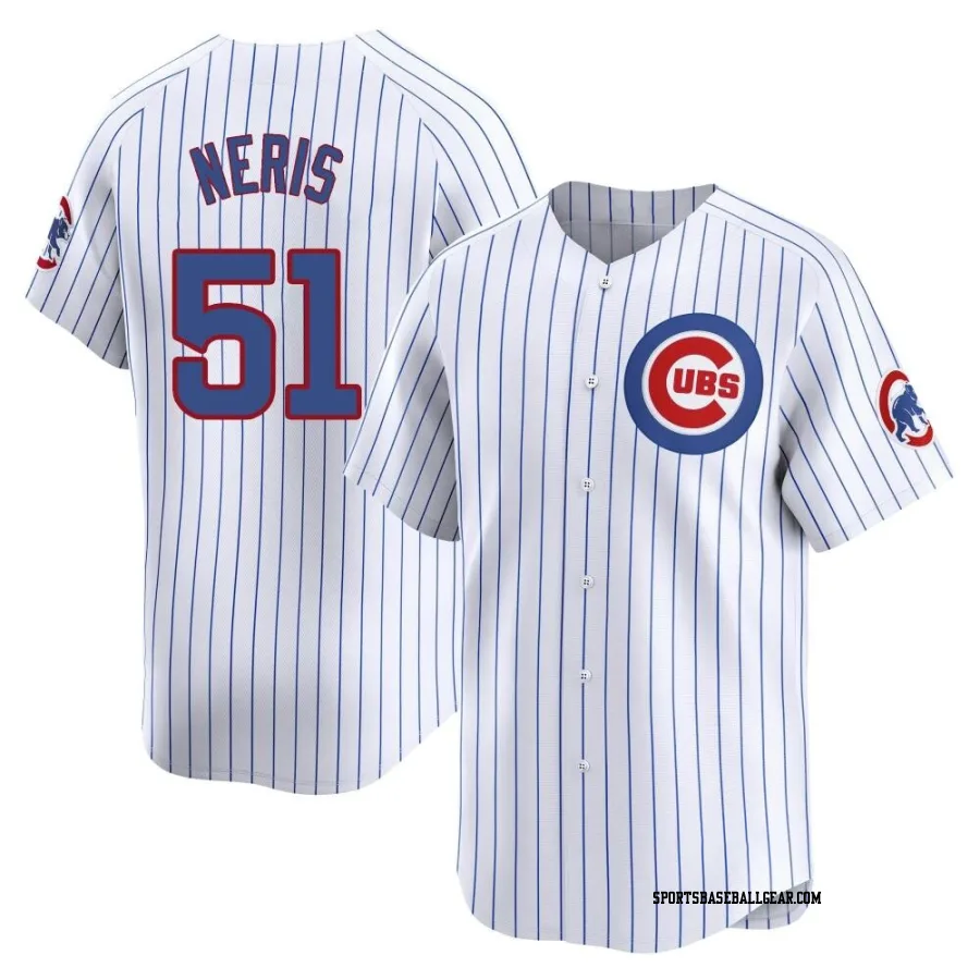 Hector Neris Men's Chicago Cubs White Limited Home Jersey