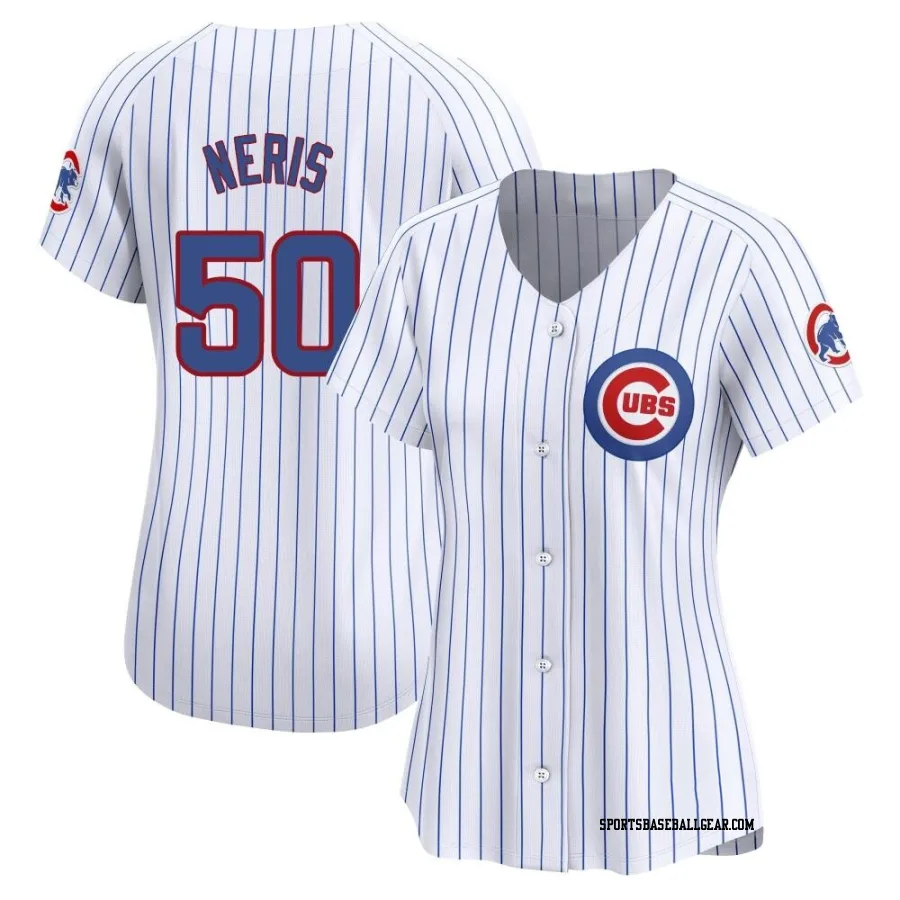 Hector Neris Women's Chicago Cubs White Limited Home Jersey