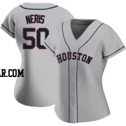 Hector Neris Women's Houston Astros Gray Authentic Road 2020 Jersey