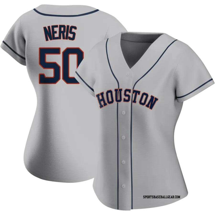 Hector Neris Women's Houston Astros Gray Authentic Road 2020 Jersey