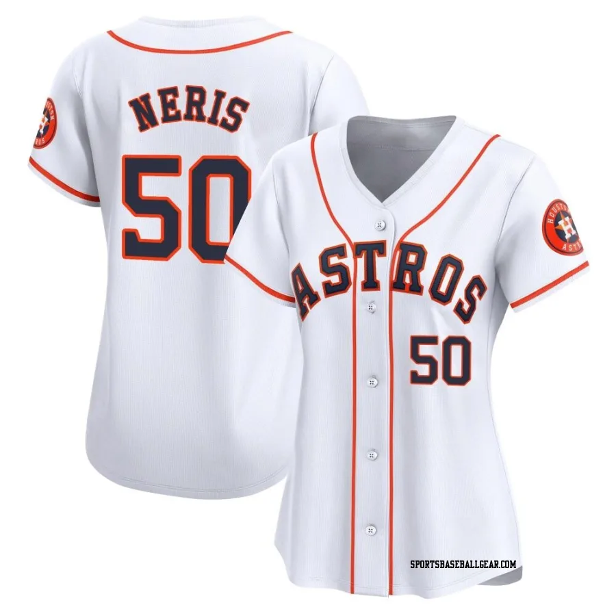 Hector Neris Women's Houston Astros White Limited Home Jersey